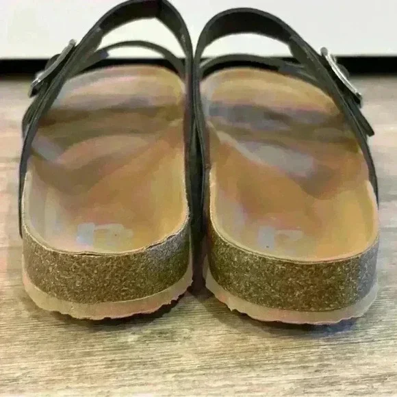 R2 Berkeley sandals black and brown size 8 - Picture 5 of 6